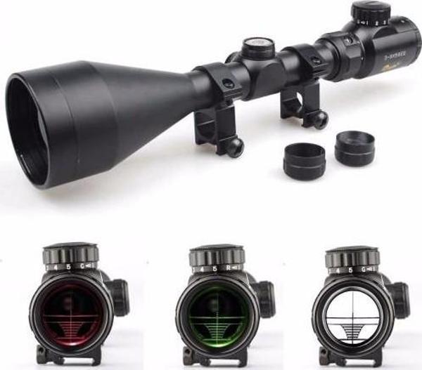 3-9X56Eg Yüksek Kaliteli Çıft Işık Kırmızı Yeşil Kaynaklı Avcılık Süfer Tfek Dürbün B - Image 1