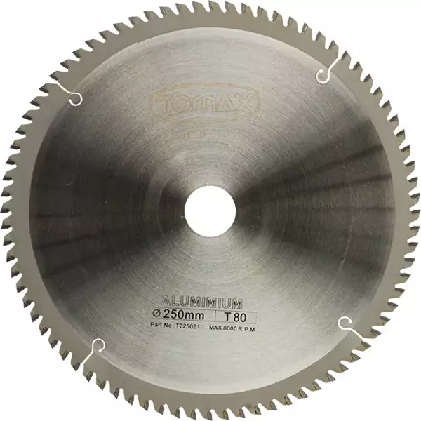 Tomax Alüminyum Daire Testere 250/80 T - Image 1