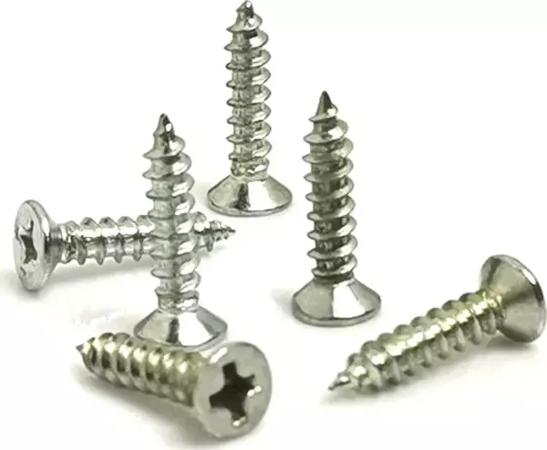 Klips, Menteşe, Ayak, Ağaç, Sunta Vidası 3x13 mm - Nikel 1000 Adet - Image 1