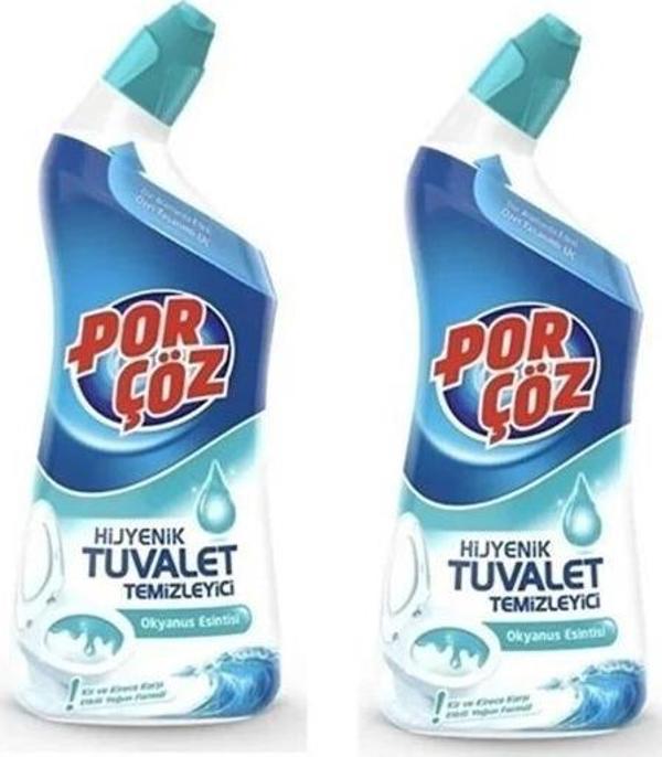 Porçöz 750 ml Tuvalet Temizleme Jel Okyanus X 2 Adet - Image 1