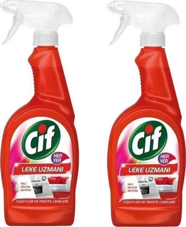 Cif Sprey Her Yer Leke Uzmanı 750 Ml 2 Adet - Image 1