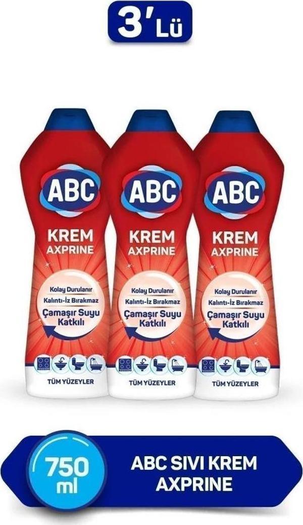ABC Sıvı Krem Axprine 750ml x3 - Image 1