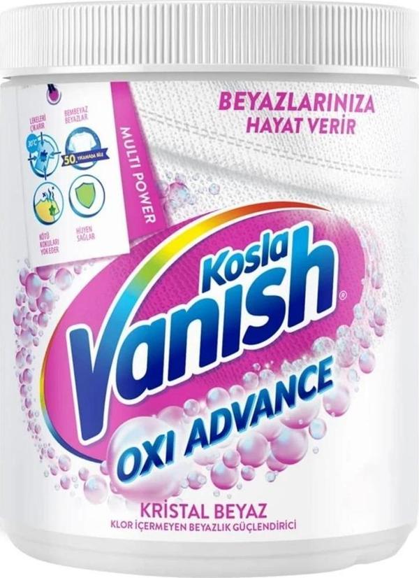 Vanish Kosla Multipower Leke Çıkarıcı Beyaz 800 G - Image 1