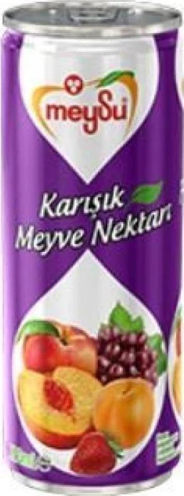 Meysu Karışık Meyve Nektar Kutu İçecek 330 Ml 12 Adet - Image 1