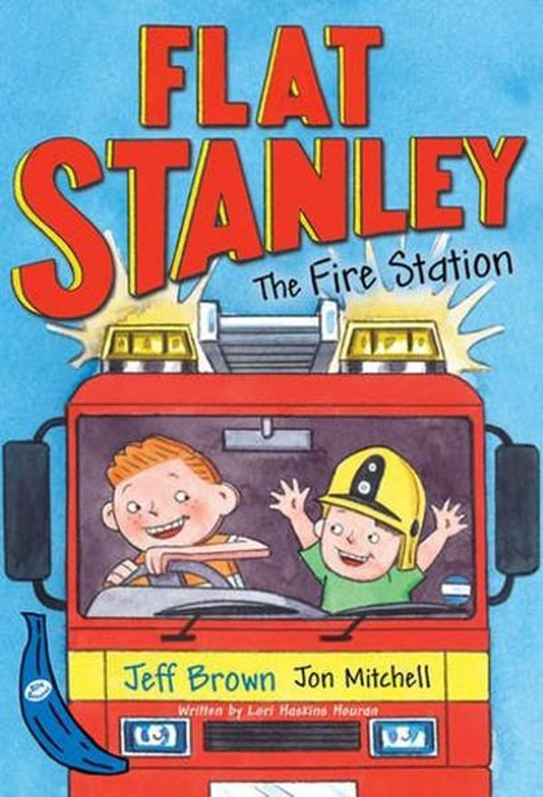 Flat Stanley and the Fire Station - Blue Banana - Egmont - Image 1
