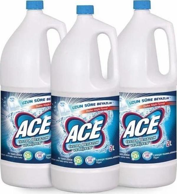 Ace Çamaşır Suyu Klasik 2 LT X3 Avantaj Paket - Image 1