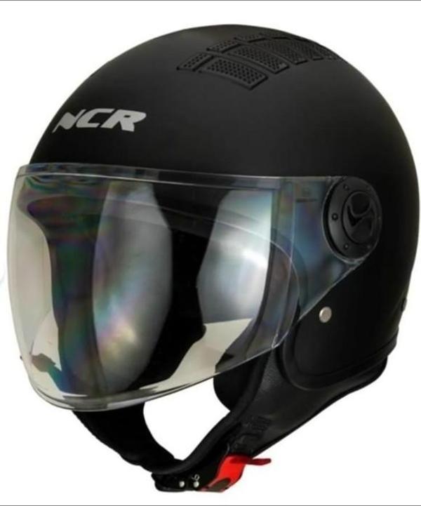 NCR KASK ÇENESİZ 230 ECE BELGELİ- MAT SİYAH - Image 1