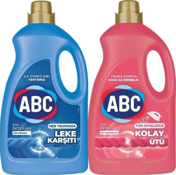 ABC Sıvı Çamaşır Deterjanı Leke Karşıtı & Kolay Ütü 2li - Image 1