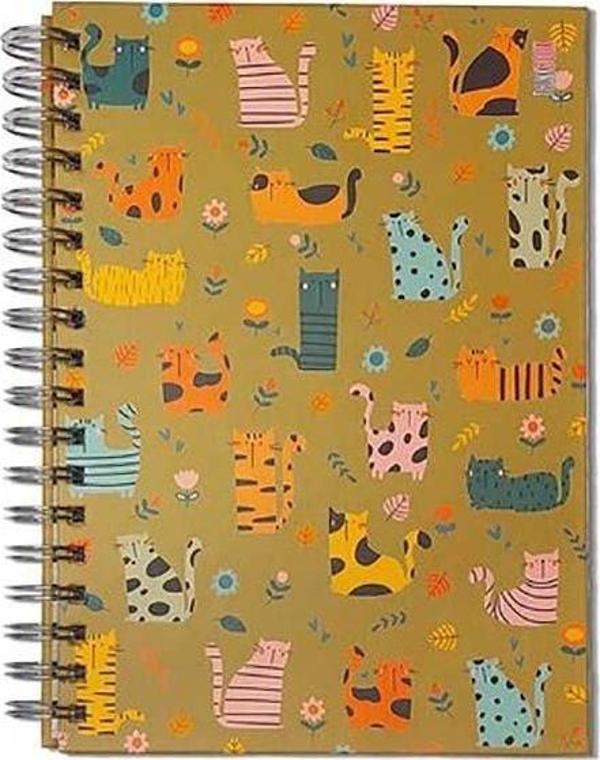 Thinkbook Ofis Serisi Defter 17x24cm Cats - Image 1