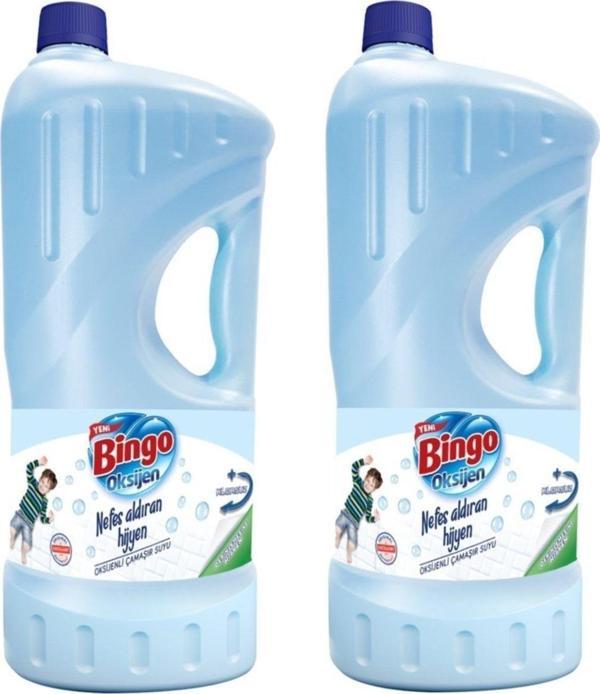 Bingo Oksijen Çamaşır Suyu Derinlemesine Hijyen 1852 ml 2 Adet - Image 1