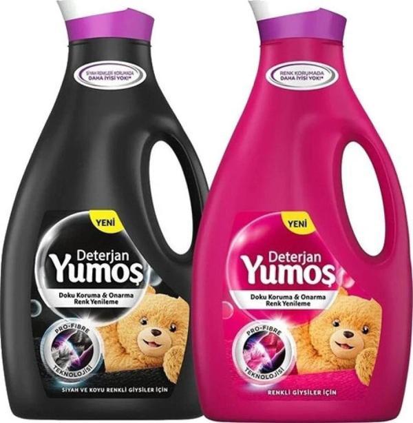 Yumoş Renkliler + Solmayan Siyahlar için Sıvı Deterjan 2520 ml 2'li - Image 1