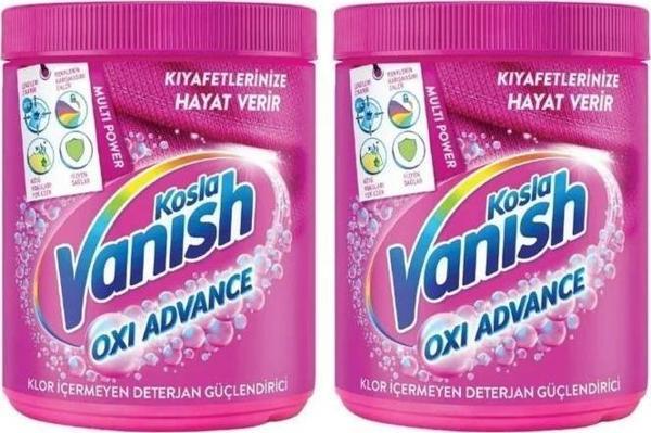 Vanish Kosla Oxi Advance Renkliler İçin Toz Leke Çıkarıcı 400 gr 2 Adet - Image 1