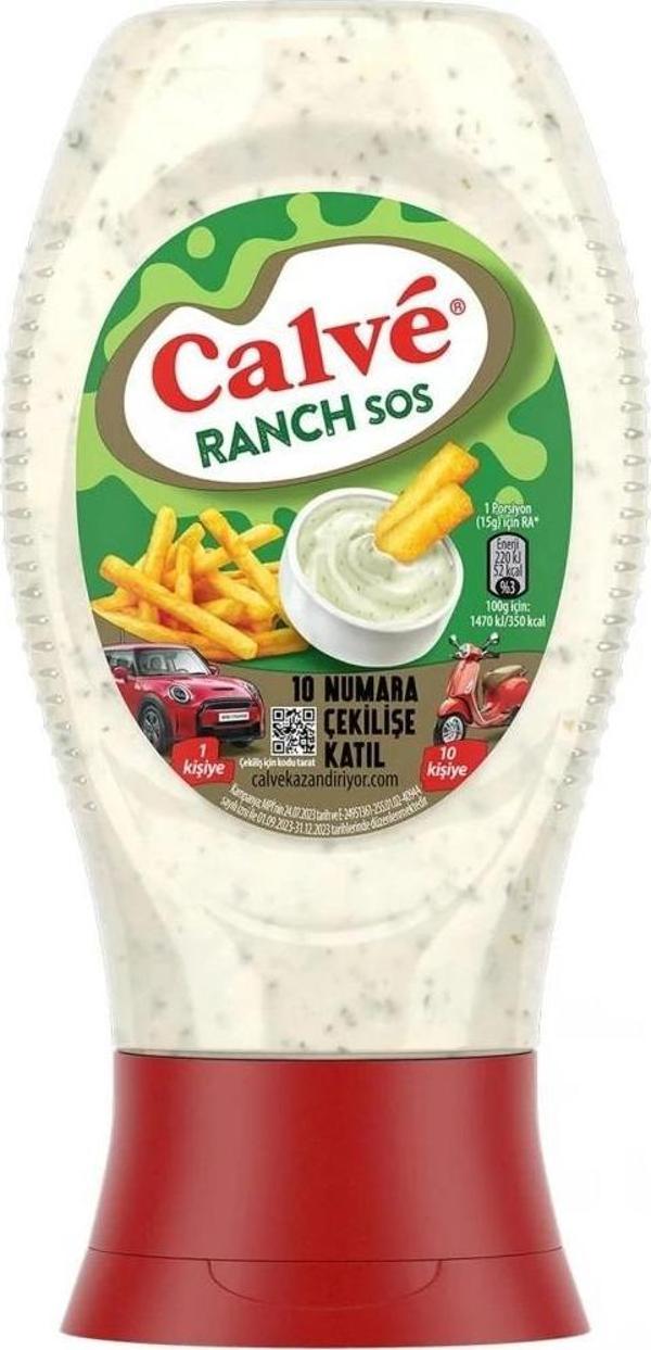 Calve Ranch Sos 245 gr 4 Adet - Image 1