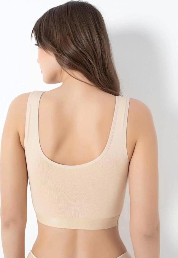 Bayan Bambu Kalın Askılı Pedli Büstiyer - Image 1