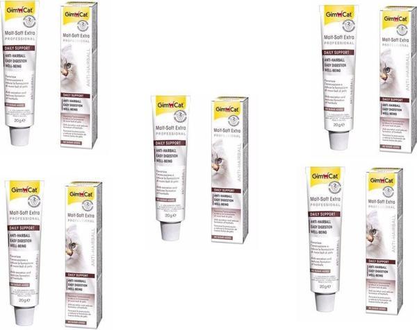 Malt Soft Extra Tüy Yumağı Önleyici Kedi Macunu 20gr x 5 adet - Image 1