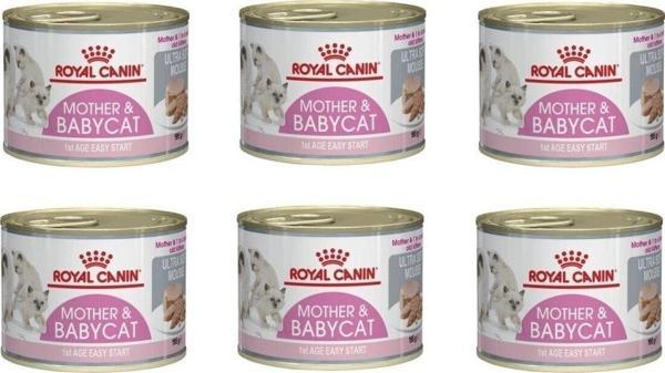 Mother & Baby Cat Kedi Konserve 195 Gr. X 6 Adet - Image 1