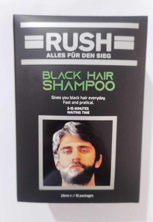 Rush 10 Lu Black Haır Shampoo - Image 1