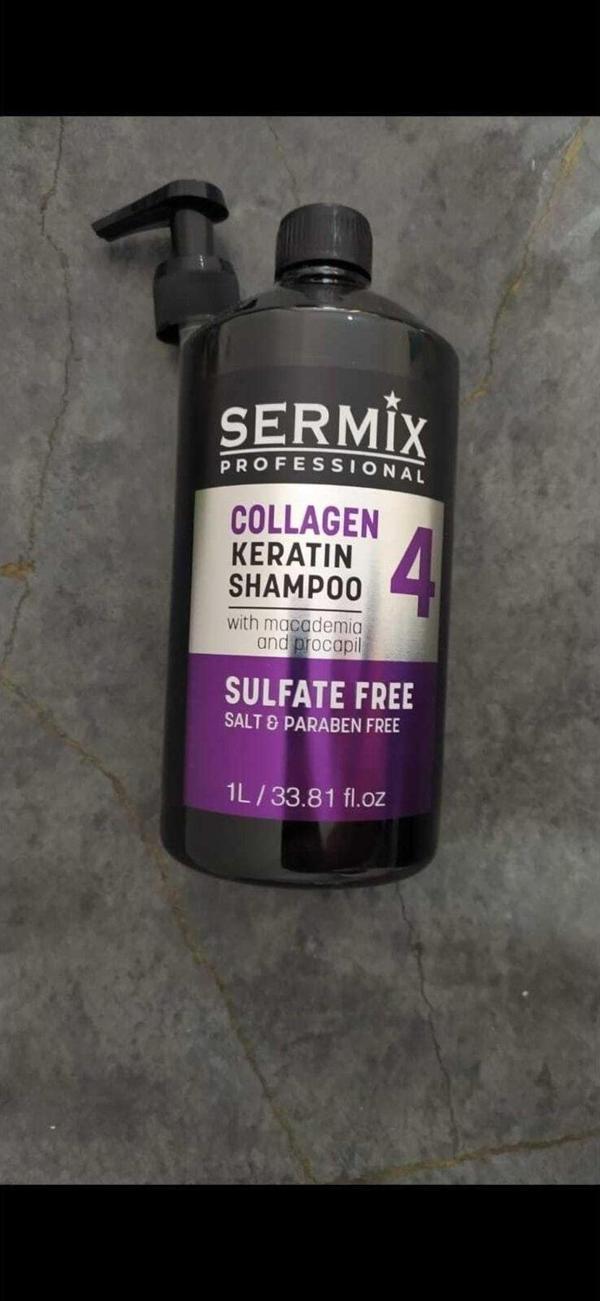 Sermix Collagen Şampuan Tuzsuz Ve Parabensiz 1000Ml - Image 1