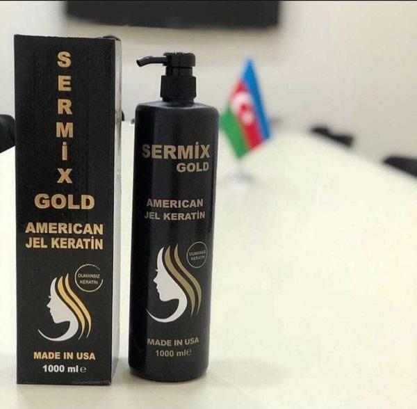 Sermix Saç Bakım Ve Düzleştirme Jel Keratin 1000 Ml - Image 1