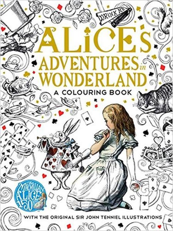 The Macmillan Alice Colouring Book - Macmillan Childrens Books - Image 1