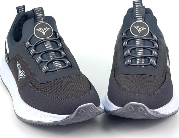 Erkek Füme Bağcıksız Esnek Çok Hafif Günlük Sneaker Spor Ayakkabı - Image 1