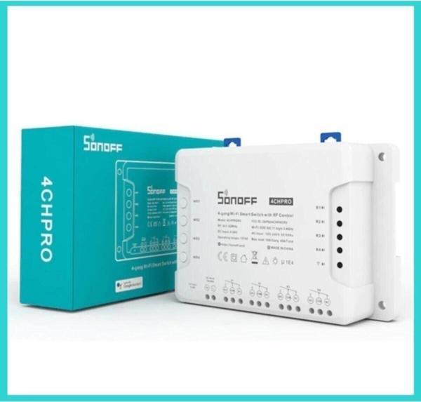 Sonoff 4Ch R3-Pro Akıllı Ev Röle Kartı (4 Kanallı) - Image 1