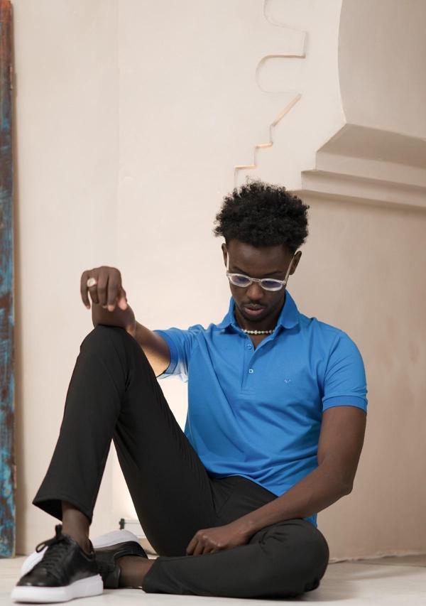 Paul Martin Örme Polo Yaka Regular Fit Pamuklu Ve Likralı T-shirt - Image 1