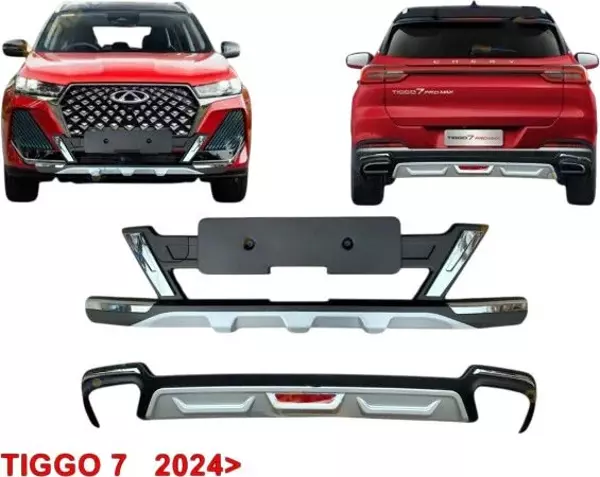 Chery Tiggo 7 Pro Max 2024+ Ön Arka Tampon Koruma (İthal) - Image 1