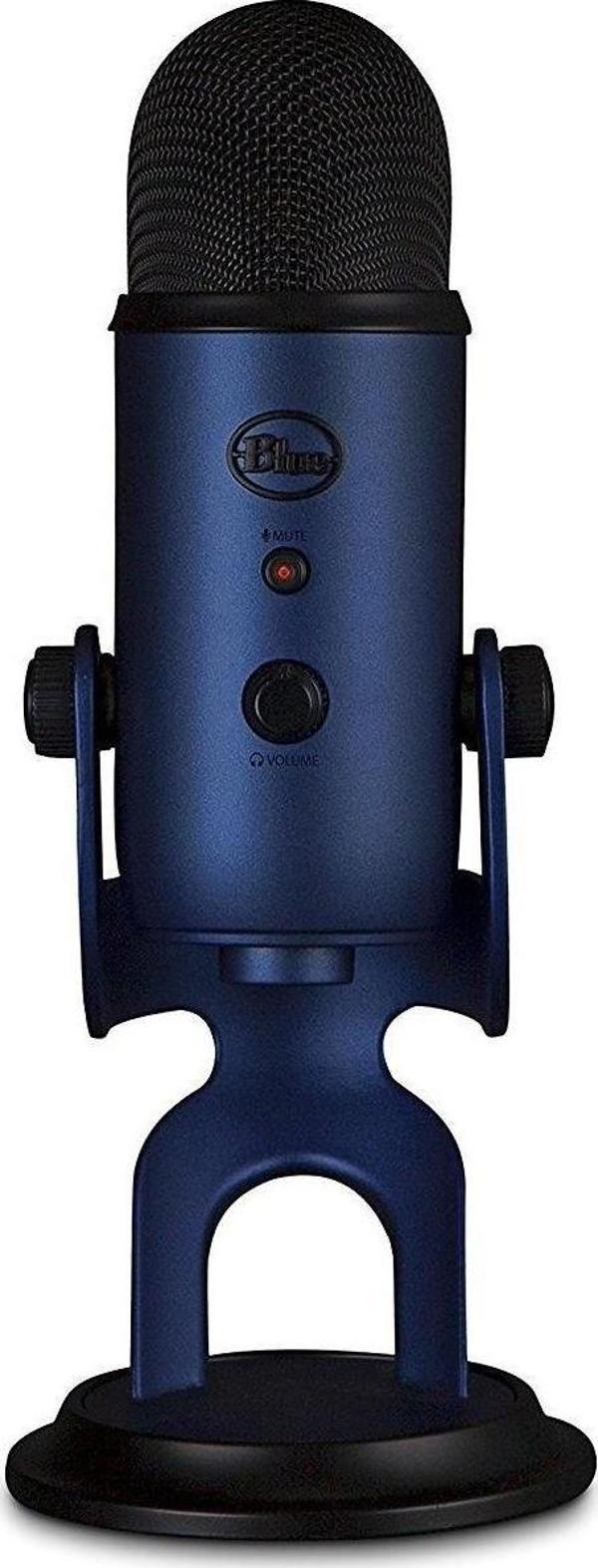 Blue Yeti USB Lacivert Mikrofon - Image 1