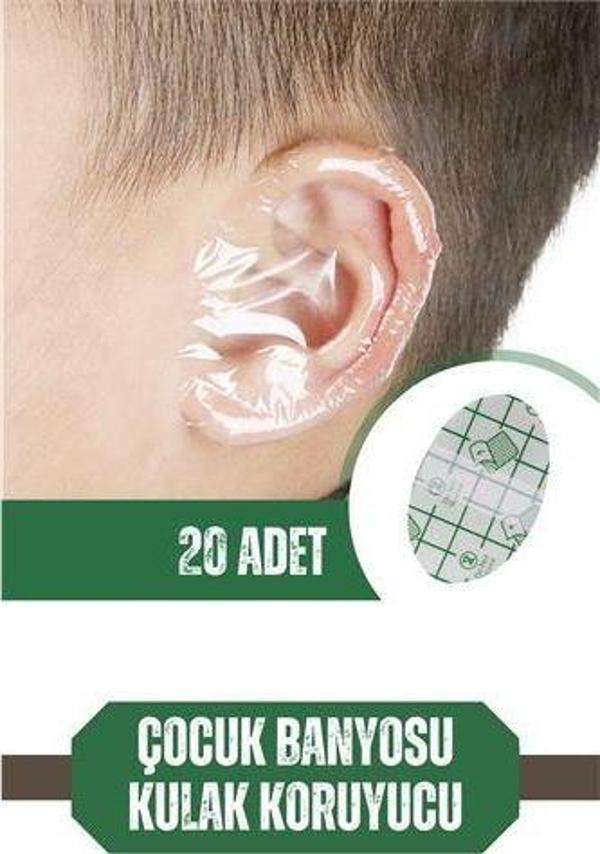 Çocuk Banyo Kulak Koruyucu Su Geçirmez 20 Adet - Image 1