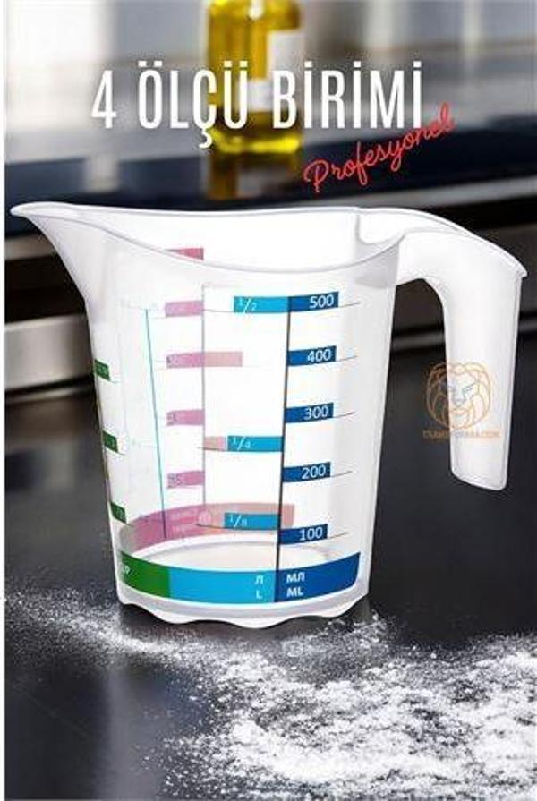 Ölçü Kabı Profesyonel "BPA" Free 500 ML. - Image 1