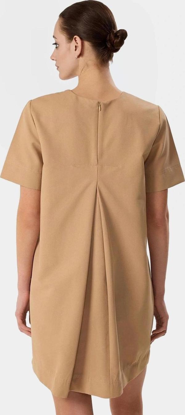 Pamuklu Gabardin Mini Elbise Rahat Şık Günlük Kombinler İçin Uzun Ömürlü Konforlu Kesim - Image 1