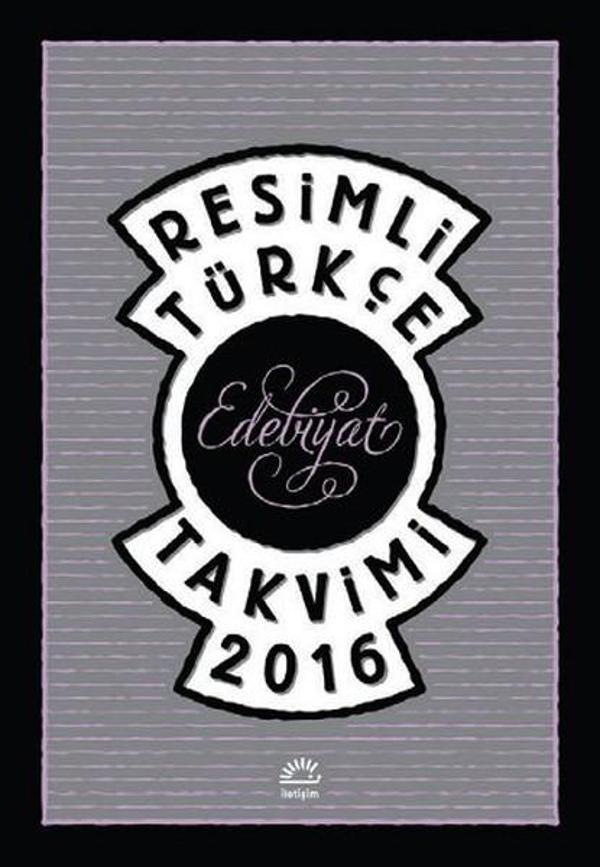 Resimli Türkçe Edebiyat Takvimi 201 - İletişim Yayınları - Image 1