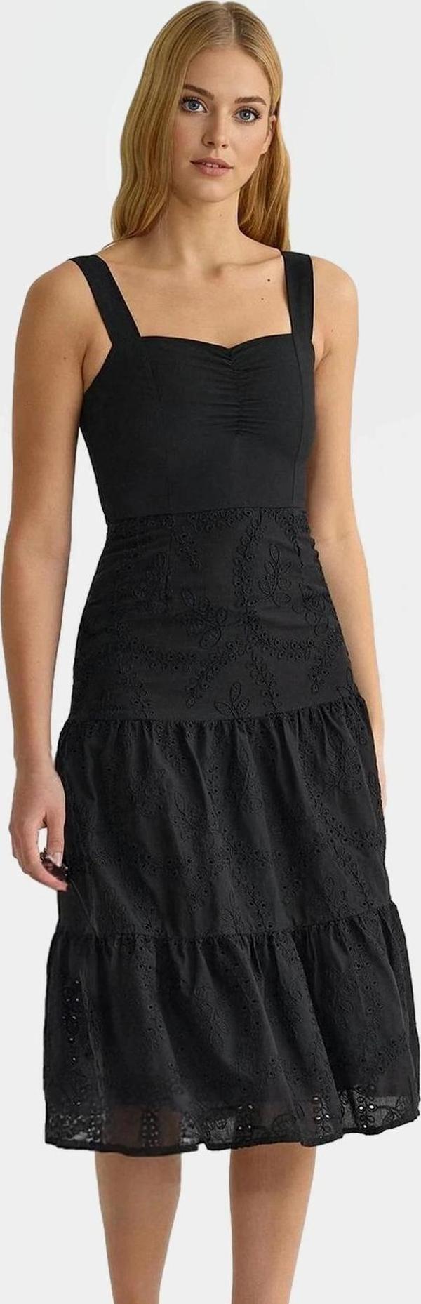 Brode Midi Elbise 64 Pamuk Yazlık Rahat Günlük Kombinler Profesyonel Görünüm - Image 1