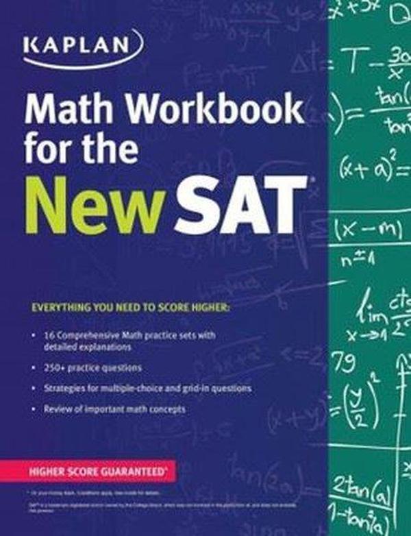 Kaplan Math Workbook for the New SAT - Kaplan - Image 1