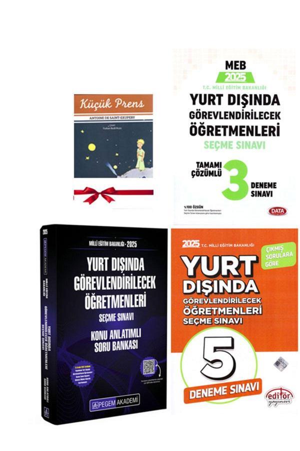 Pegem Akademi Yayıncılık 2025 Meb Yurt Dışı Öğretmenlik Sınavı Konu Soru 2 Li Deneme Sınavı Seti Pegem - Pegem Akademi Yayıncılık - Image 1