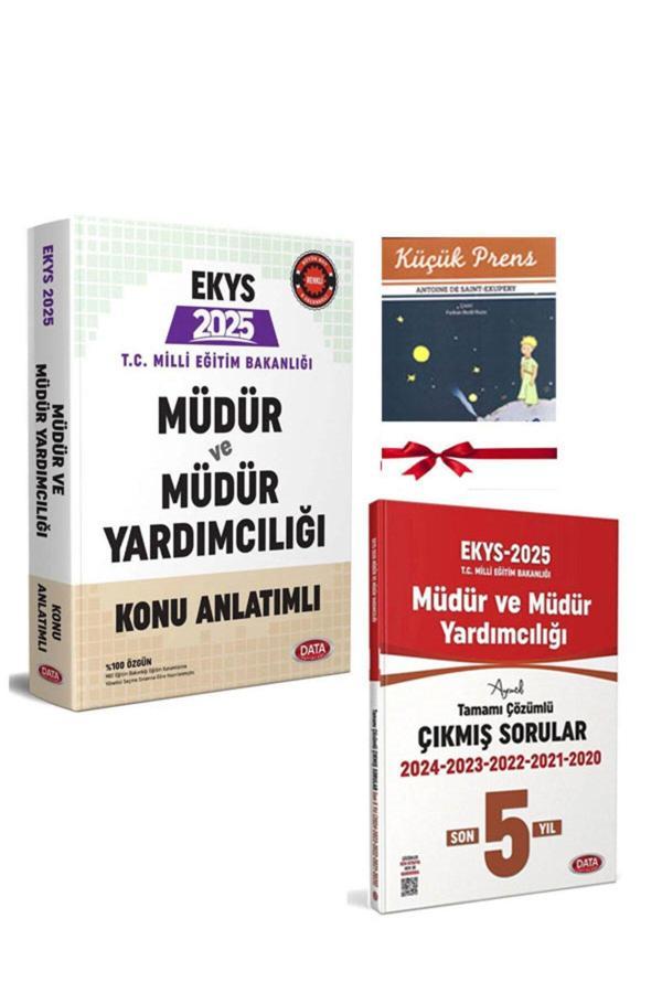Data Yayınları 2025 Meb Ekys Müdür Ve Müdür Yardımcılığı Çıkmış Sorular Ve Konu Anlatımlı Set - Data Yayınları - Image 1