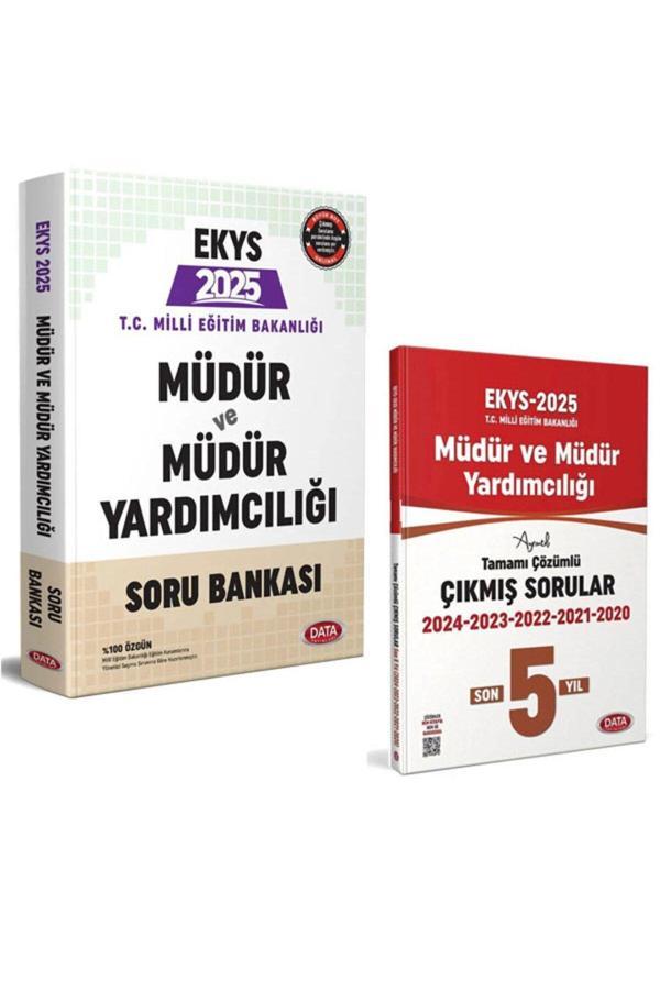 Data Yayınları 2025 Meb Ekys Müdür Ve Müdür Yardımcılığı Çıkmış Sorular Ve Soru Bankası Data - Data Yayınları - Image 1