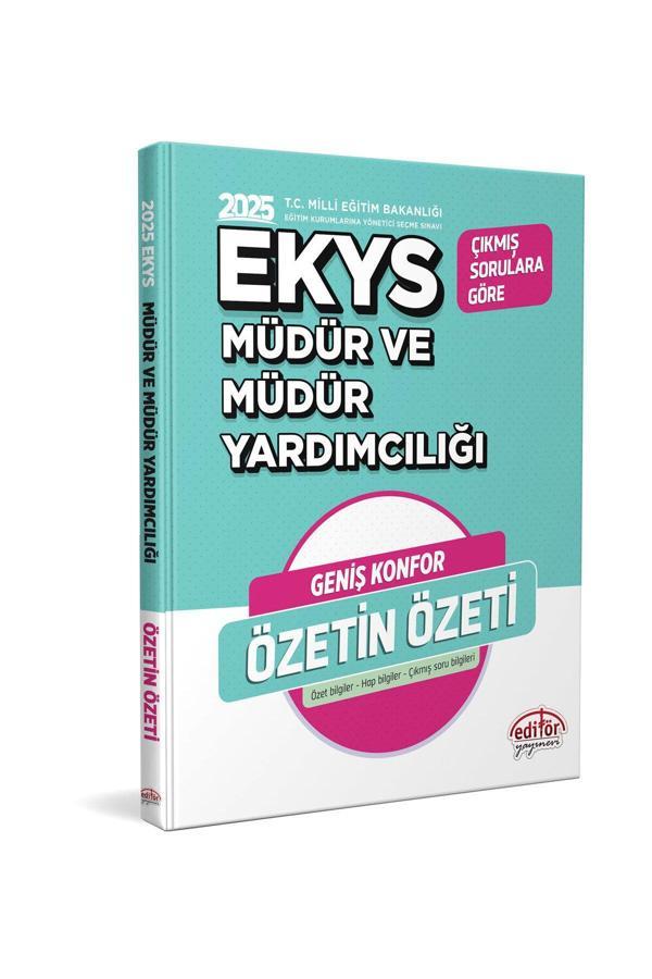 Editör Yayınevi Editör 2025 Meb Ekys Müdür Ve Yardımcılığı Özetin Özeti Editör Yayınları - Editör Yayınevi - Image 1