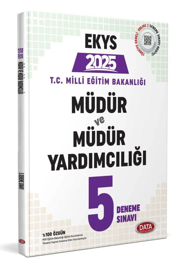 Data Yayınları 2025 Ekys Müdür Ve Müdür Yardımcılığı 5 Deneme Sınavı - Data Yayınları - Image 1