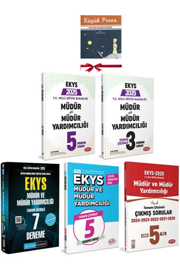 Pegem Akademi Yayıncılık 2025 Yediiklim Data Meb Ekys Müdür Ve Müdür Yardımcılığı Çıkmış Sorular Ve Deneme Sınavı Seti - Pegem Akademi Yayıncılık - Image 1
