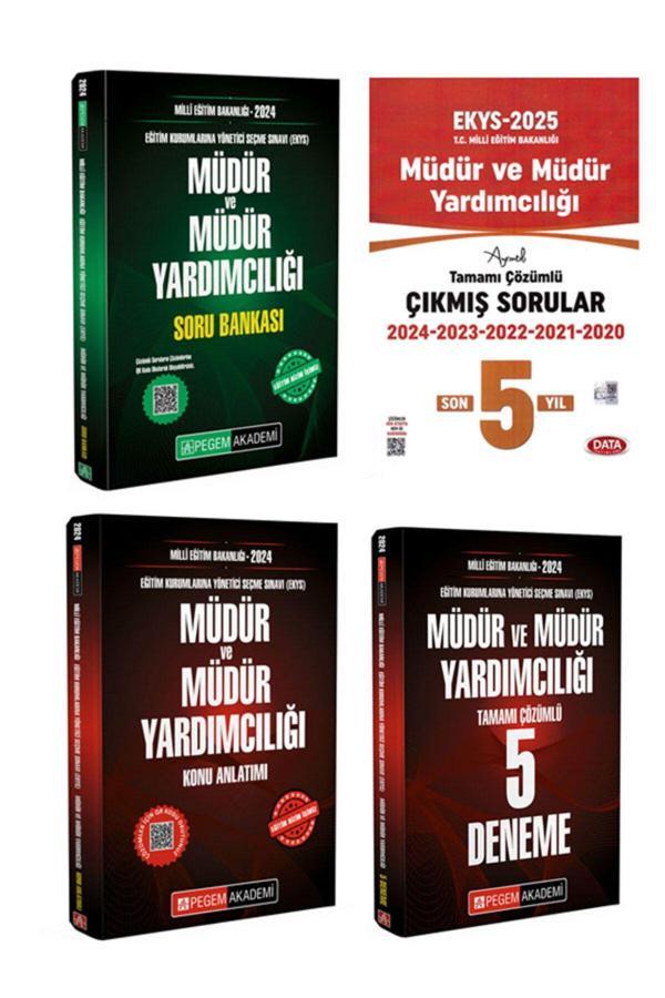 Pegem Akademi Yayıncılık 2025 -2024 Meb Ekys Müdür Ve Müdür Yardımcılığı Konu Soru Deneme Ve Çıkmış Sorular Seti Pegem - Pegem Akademi Yayıncılık - Image 1