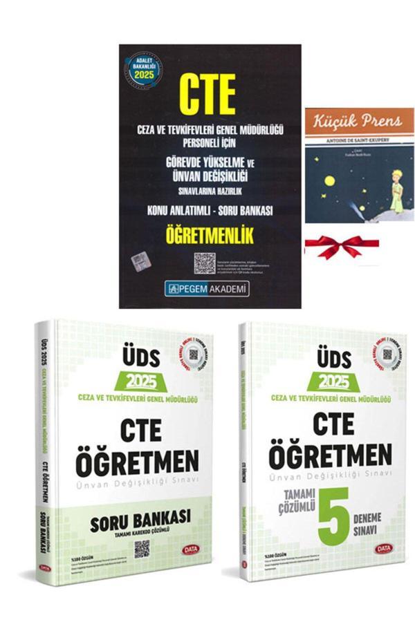Pegem Akademi Yayıncılık 2025 Data Cte Öğretmen Ceza Ve Tevkifevleri Genel Müdürlüğü Konu Soru Deneme Sınavı Seti - Pegem Akademi Yayıncılık - Image 1