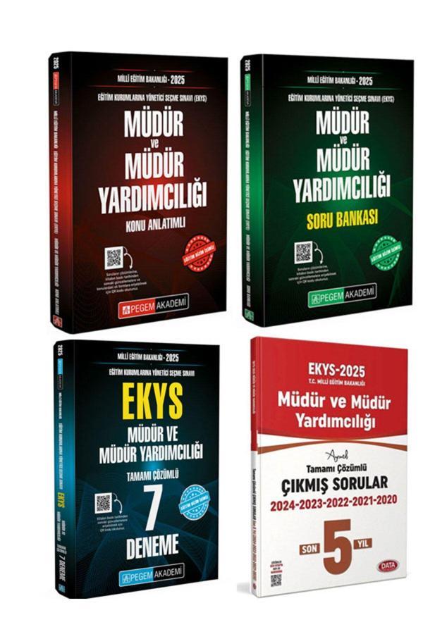 Pegem Akademi Yayıncılık 2025 Meb Ekys Müdür Ve Müdür Yardımcılığı Konu Soru Deneme Ve Çıkmış Sorular Seti Pegem Akademi - Pegem Akademi Yayıncılık - Image 1