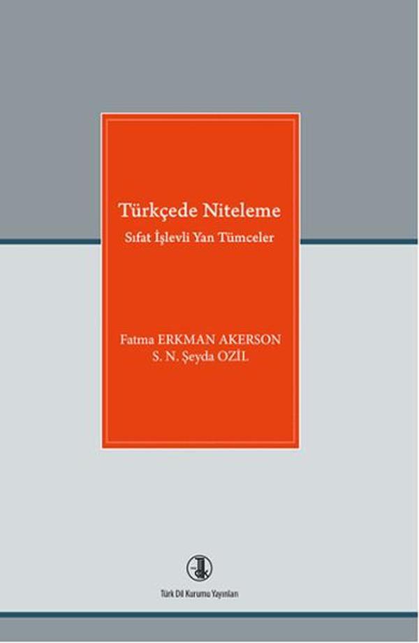 Türkçede Niteleme - Türk Dil Kurumu Yayınları - Image 1