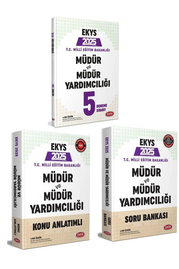 Data Yayınları 2025 Meb Ekys Müdür Ve Müdür Yardımcılığı Konu Soru Deneme Sınavı Seti Data - Data Yayınları - Image 1