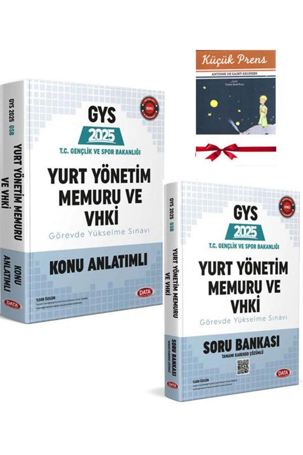 Data Yayınları 2025 Gys Gençlik Ve Spor Bakanlığı Yurt Yönetim Memuru Vhki Görevde Yükselme Sınavına Hazırlık Seti - Data Yayınları - Image 1