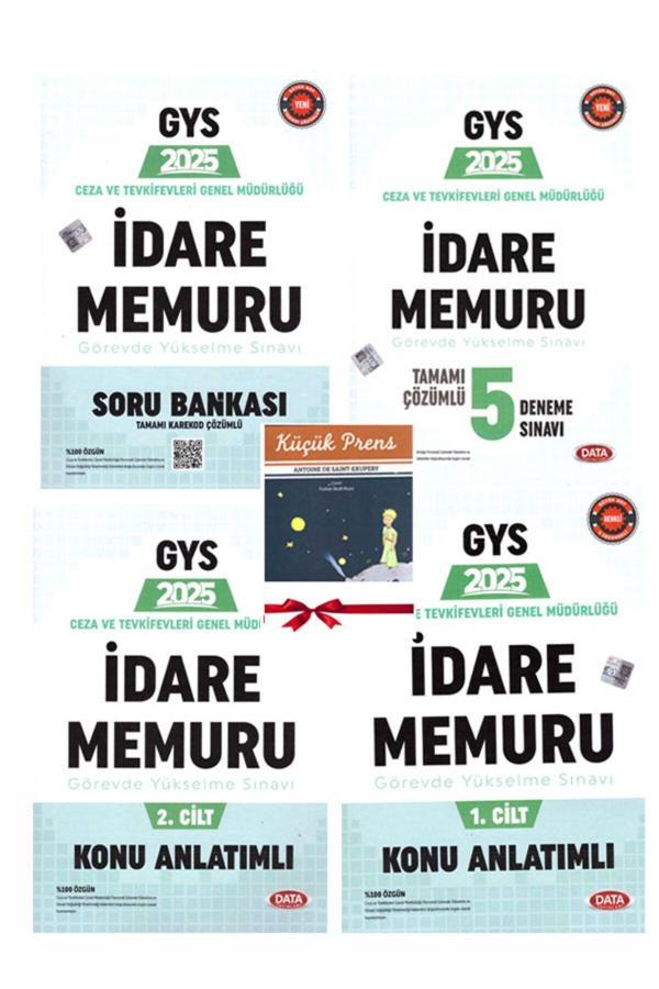 Data Yayınları 2025 Gys Cte İdare Memuru Ceza Ve Tevkifevleri Genel Müdürlüğü Görevde Yükselme Sınavına Hazırlık - Data Yayınları - Image 1