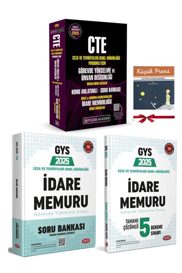 Pegem Akademi Yayıncılık 2025 Data Gys Cte İdare Memuru İnfaz Ve Koruma Başmemurluğu 2. Müdürlük Konu Soru Deneme Sınavı - Pegem Akademi Yayıncılık - Image 1