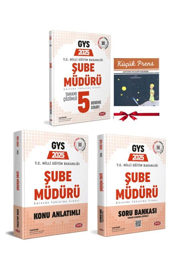 Data Yayınları 2025 Gys Meb Şube Müdürü Konu Soru Deneme Sınavı Seti - Data Yayınları - Image 1